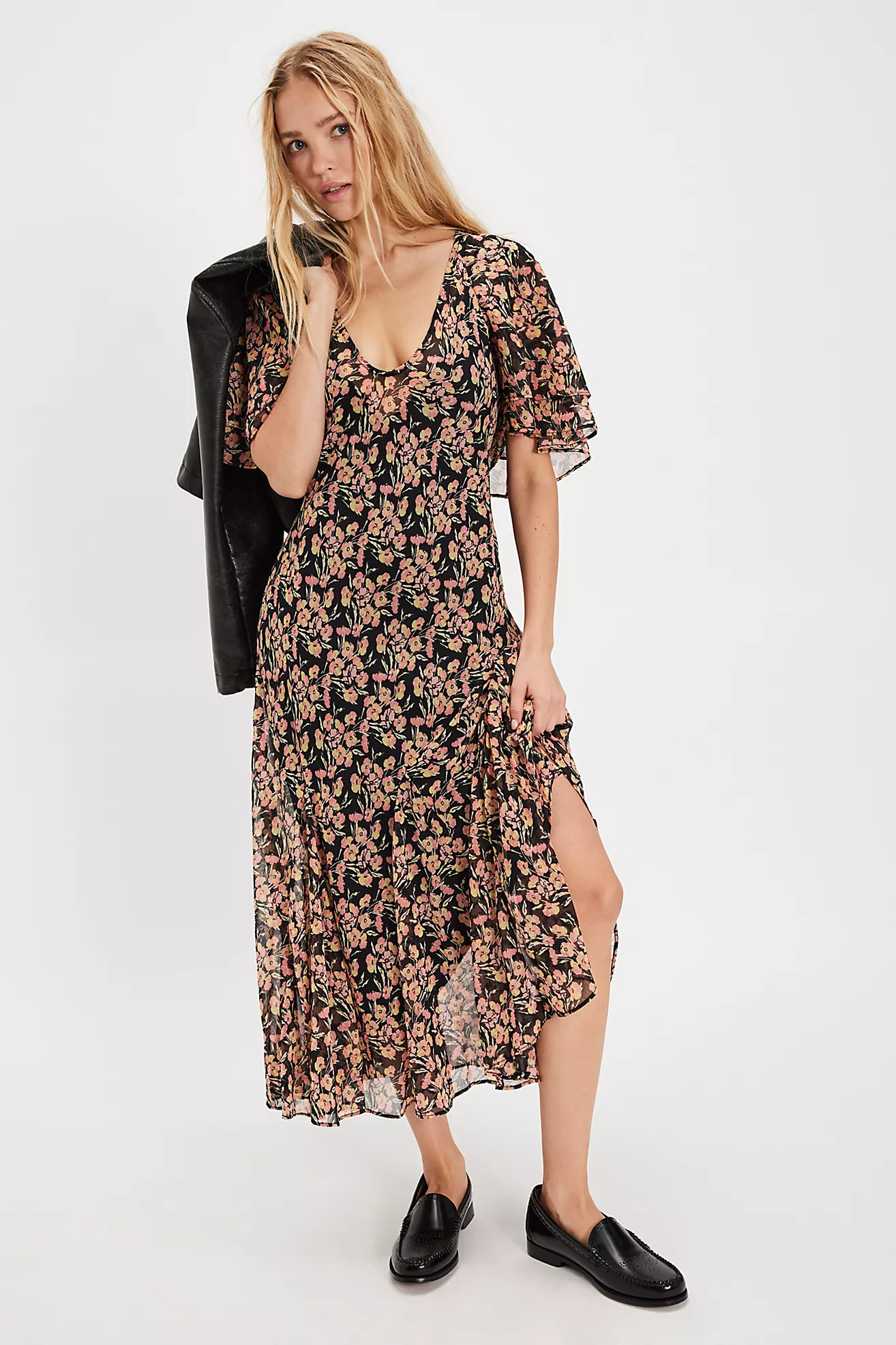 Elisandra Midi Dress | Free People (Global - UK&FR Excluded)