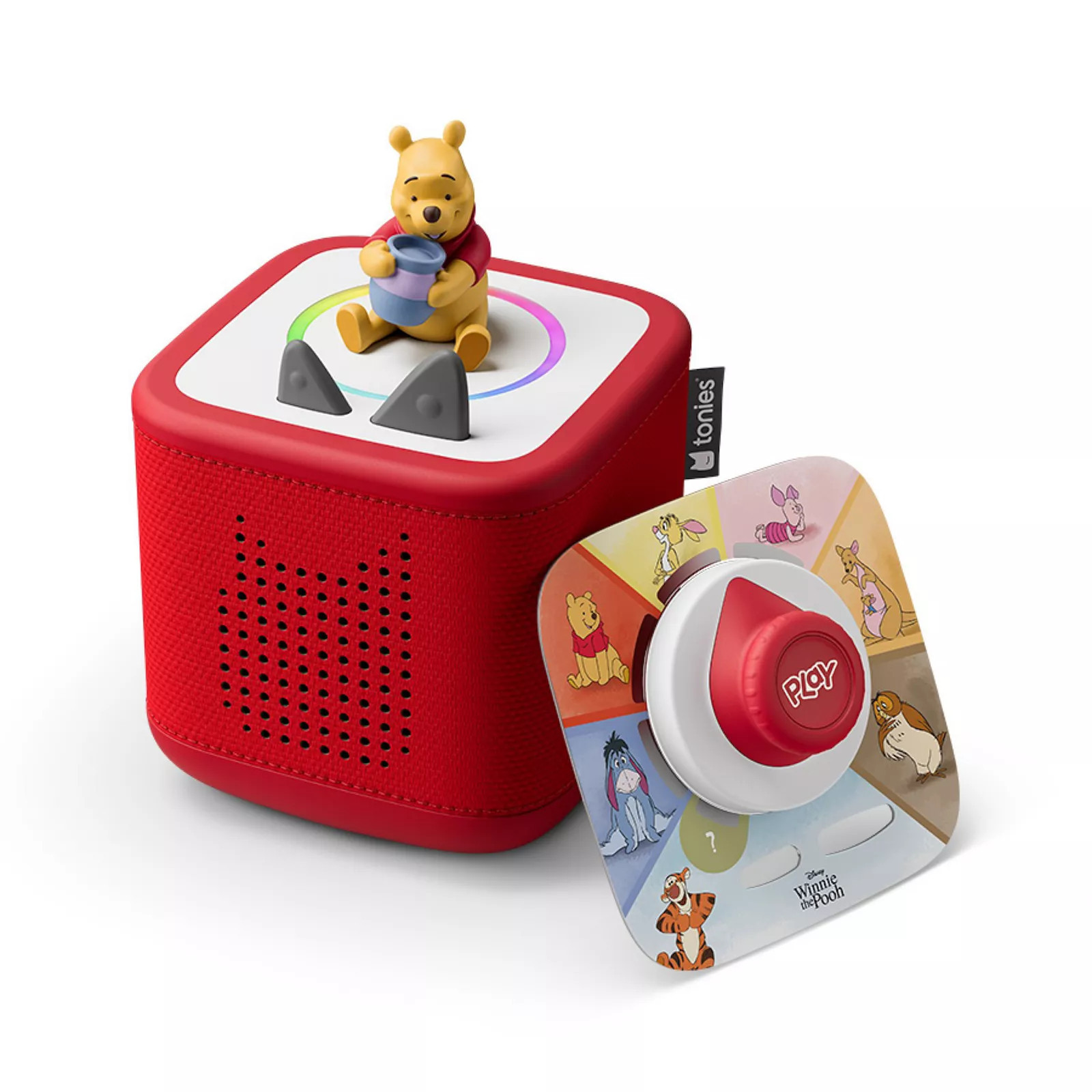 tonies Disney’s Winnie the Pooh Toniebox 2-pc. Play Set, Sunset Red | Kohl's