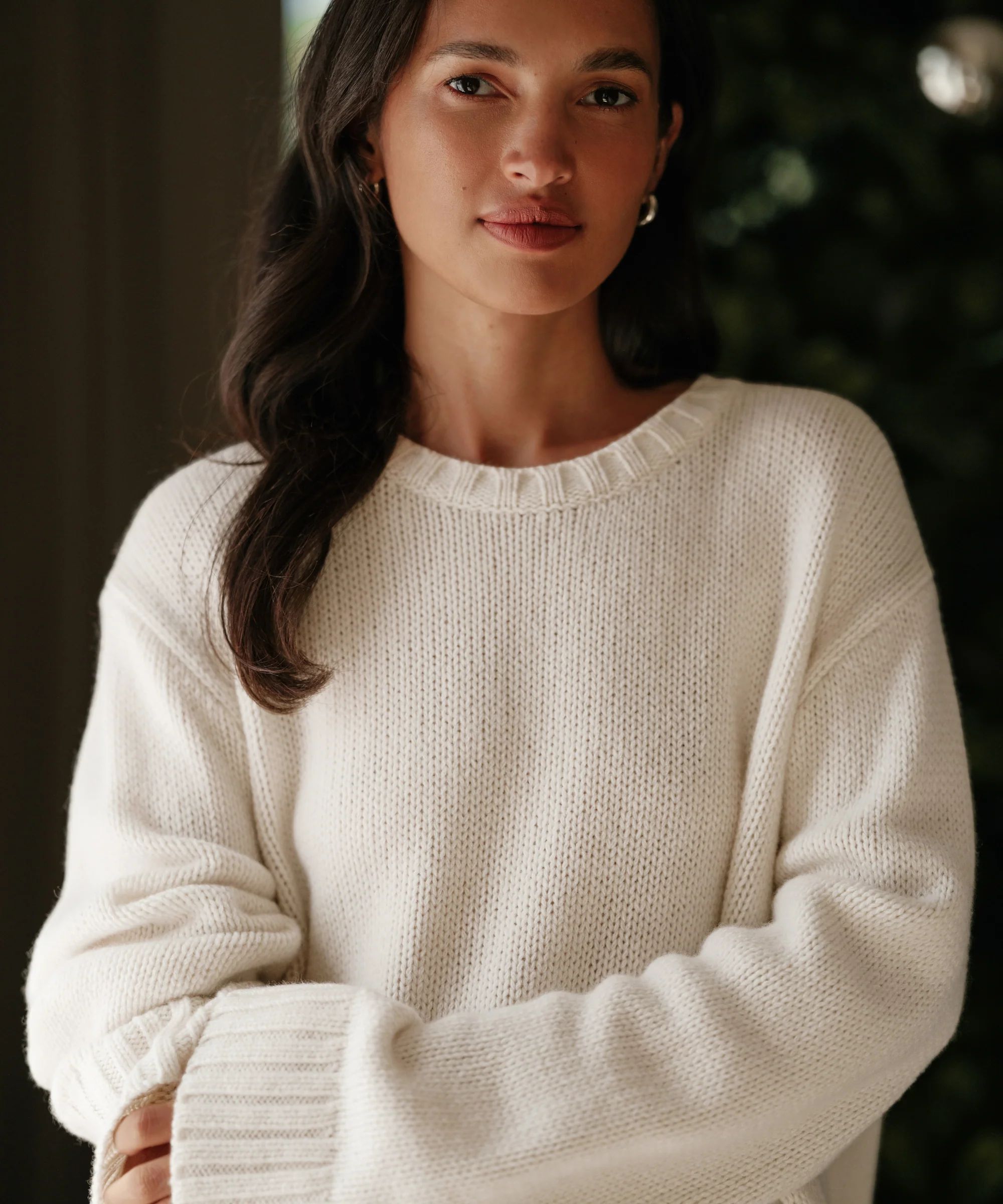 Cashmere Amelia Crewneck | Jenni Kayne