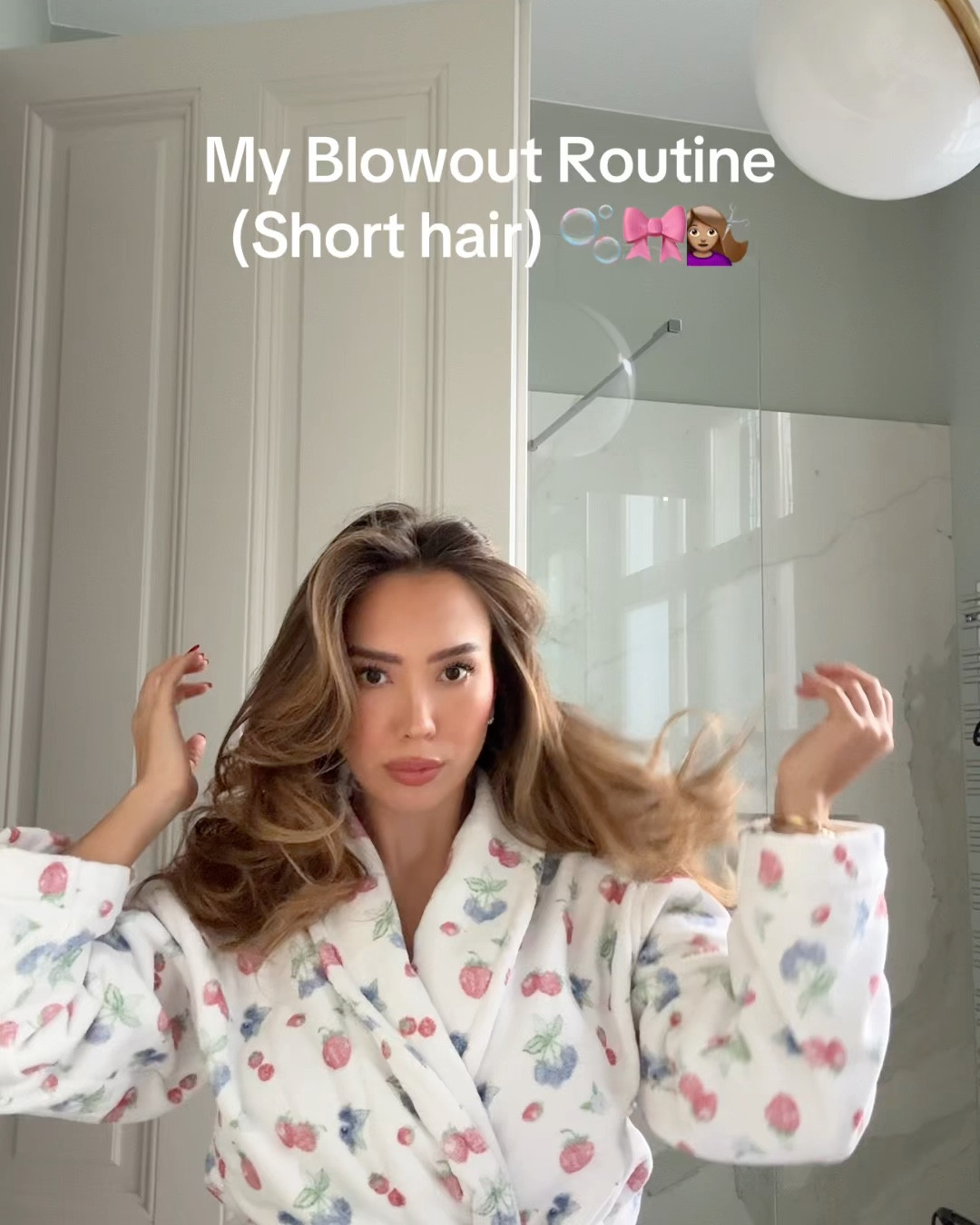 Short hair blow out routine 🫧🎀💇🏽‍♀️

#LTKeurope #LTKwinter #LTKdeutschland