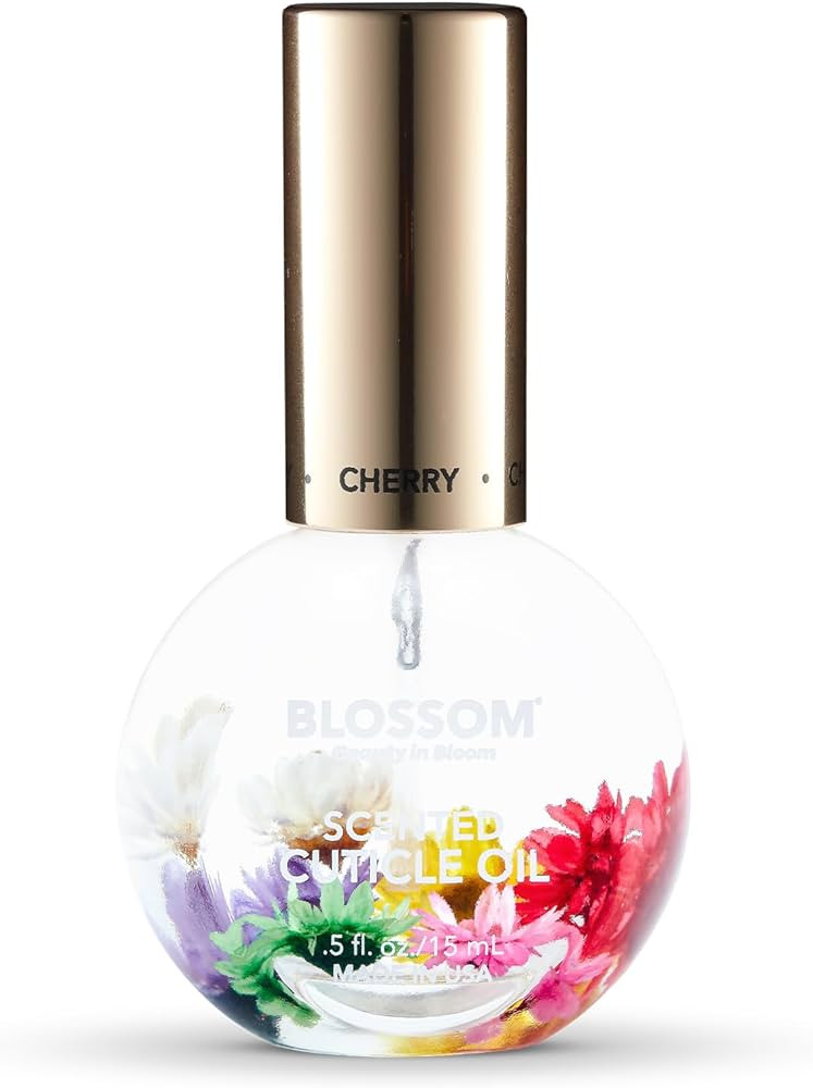 Blossom Hydrating, Moisturizing, Strengthening, Scented Cuticle Oil, Infused with Real Flowers, M... | Amazon (US)