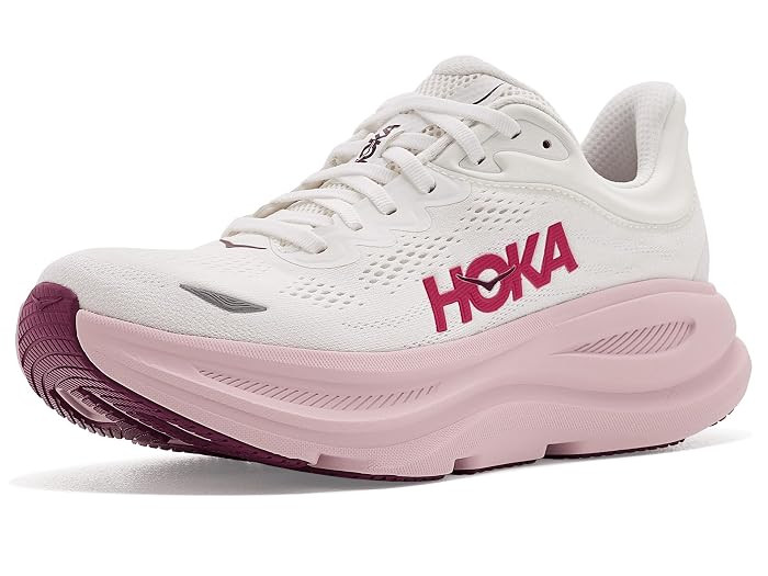 Hoka Bondi 9 Women's Shoes Blue Spark/Mint Fluorite : 10 D - Wide, Synthetic | Zappos.com