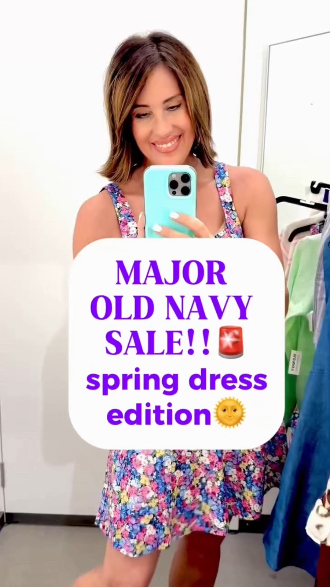Obsessing over these spring dress options from @oldnavy 🌞🦋 HUGE sale event happening right now! Shop all my current favs under $30!! 

#LTKOver40 #LTKSeasonal #LTKootd