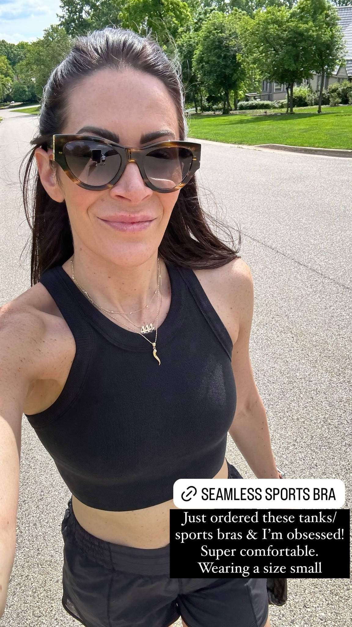 Just ordered these tanks/sports bras & I’m obsessed! Super comfortable. Wearing a size small #AloYoga #AloSportsBra 

#LTKFitness #LTKStyleTip #LTKFindsUnder100