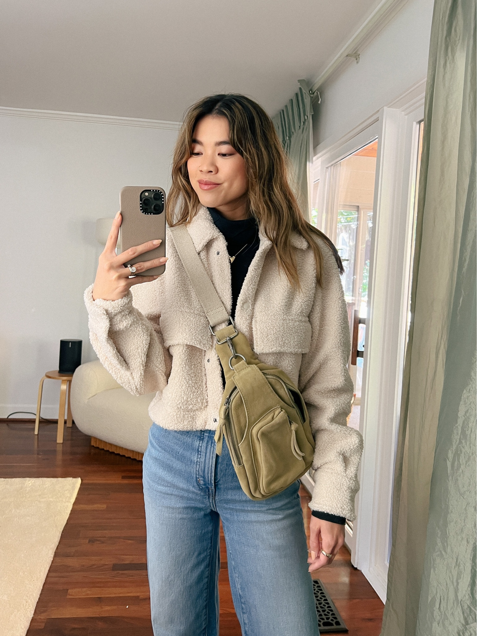 Abercrombie Warm and Cozy Cream Sherpa Shacket with Madewell Jeans! 

Jacket: XXS/XS
Pants: 00/0
Shoes: 6

#fallfashion
#fallstyle
#falloutfits
#fall
#abercrombie
#falltransition
#madewell
#petitefashion
#falldecor
#businesscasual
#workwear
#shacket
#jeans
#boots
#booties
#petitefashion
#falllayers

#LTKstyletip #LTKfit #LTKSeasonal