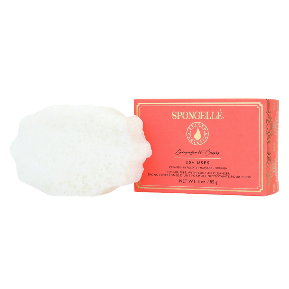 SPONGELLE Daisy Collection Pedi Buffer Grapefruit Cassis | Ulta
