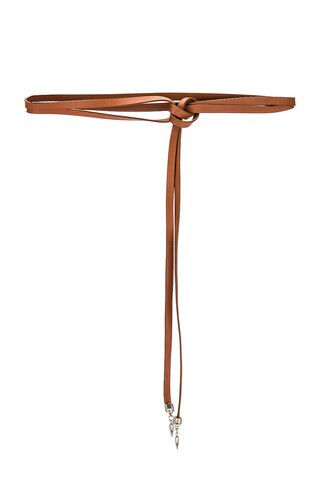 Lovestrength Lasso Wrap Belt in Cognac & Silver from Revolve.com | Revolve Clothing (Global)