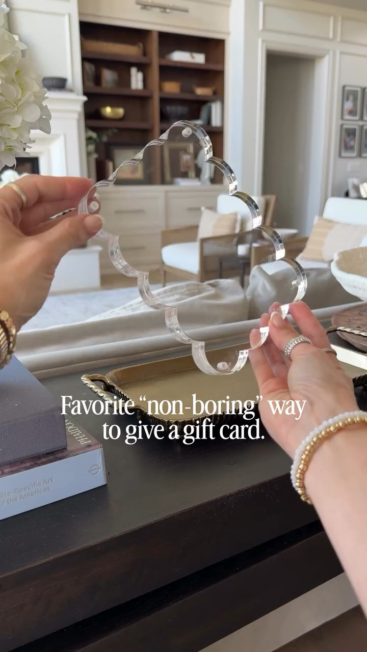 The magnetic acrylic frame that makes giving gift cards 100X more luxe… and fun!

I feel like you can’t go wrong with this: Gift cards are low effort for sure, but adding this frame and a bow?? — Takes it to another level! ✨

Perfect for all occasions: weddings, birthdays, graduations, Christmas, or just because. 🙌🏽🎁

#LTKSeasonal