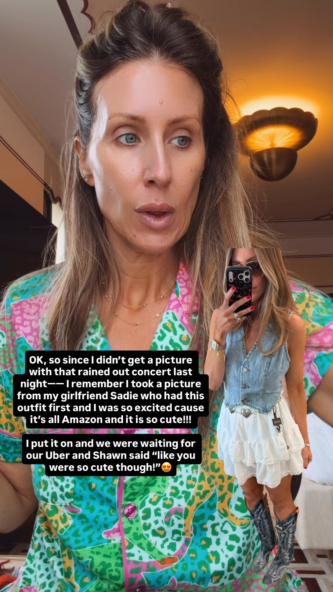 Amaozm skirt size medium it’s SKORT!
Vest size medium! 

#LTKOver40 #LTKMidsize #LTKFestival