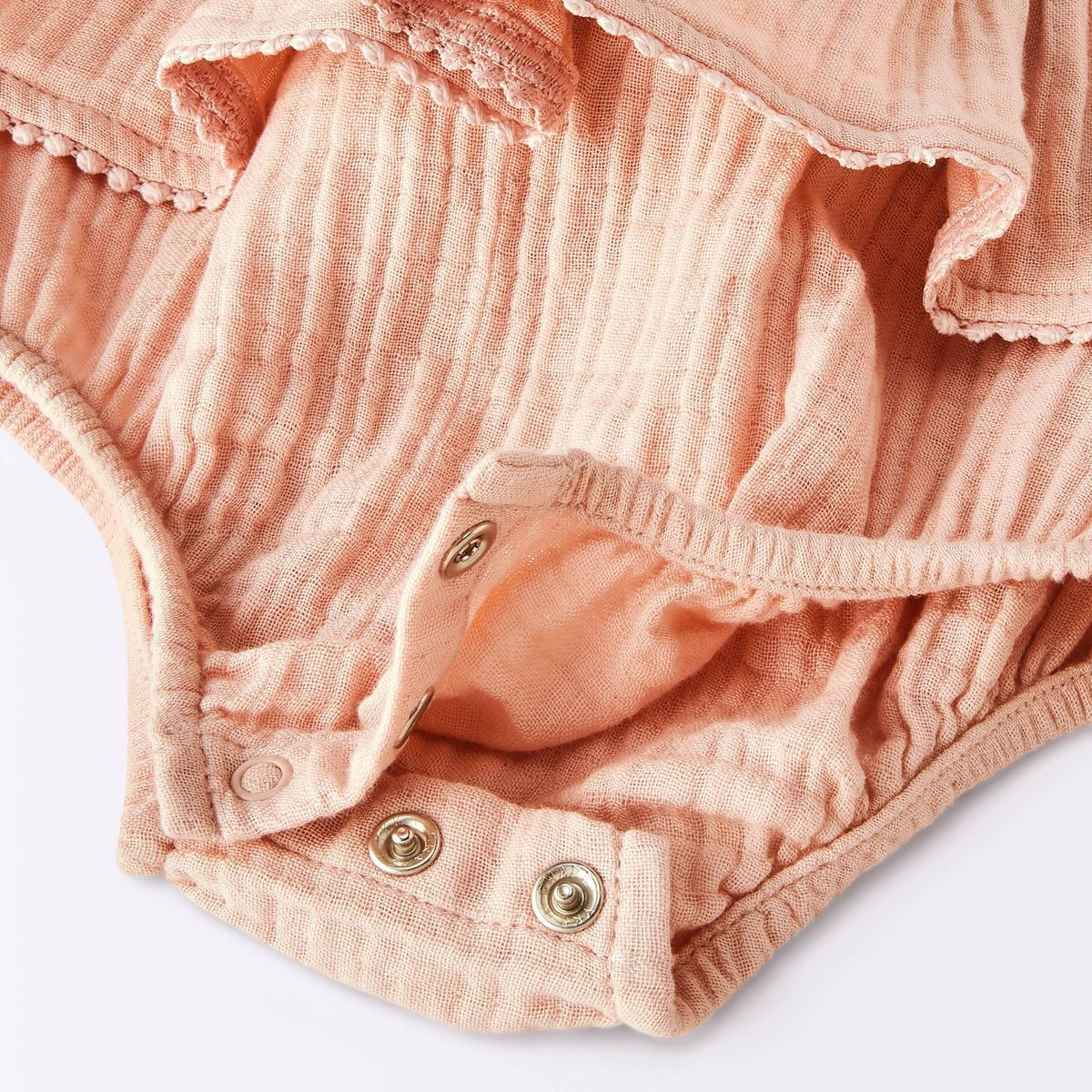 Baby Girls' Crochet Romper - Cloud Island™ | Target