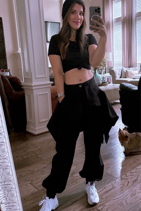Date night casual black outfit - Nike and athletic wear 

#LTKMostLoved #LTKover40 #LTKstyletip