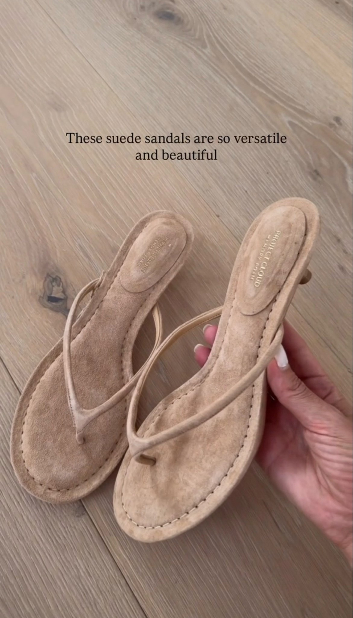 These suede sandals are so versatile and beautiful

#LTKU #LTKSeasonal #LTKOver40
