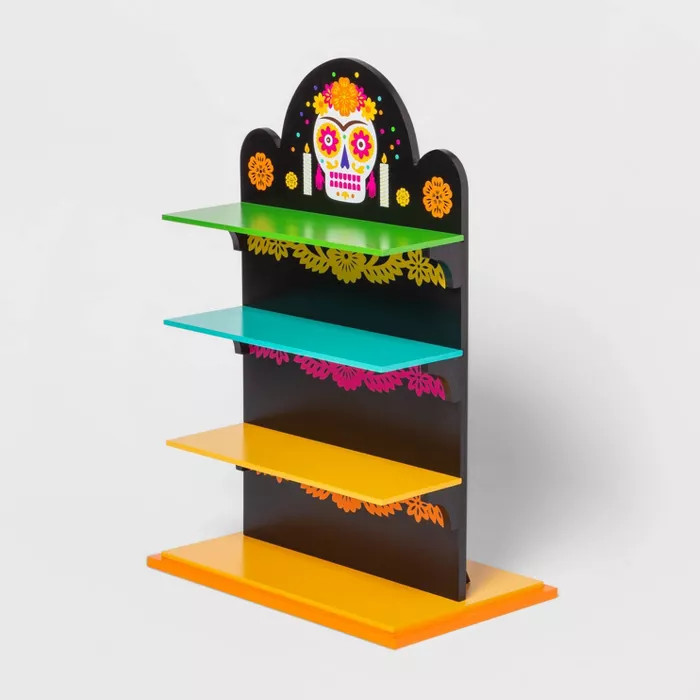 Día de Muertos Sugar Skull Wood Altar - Designed with Luis Fitch | Target