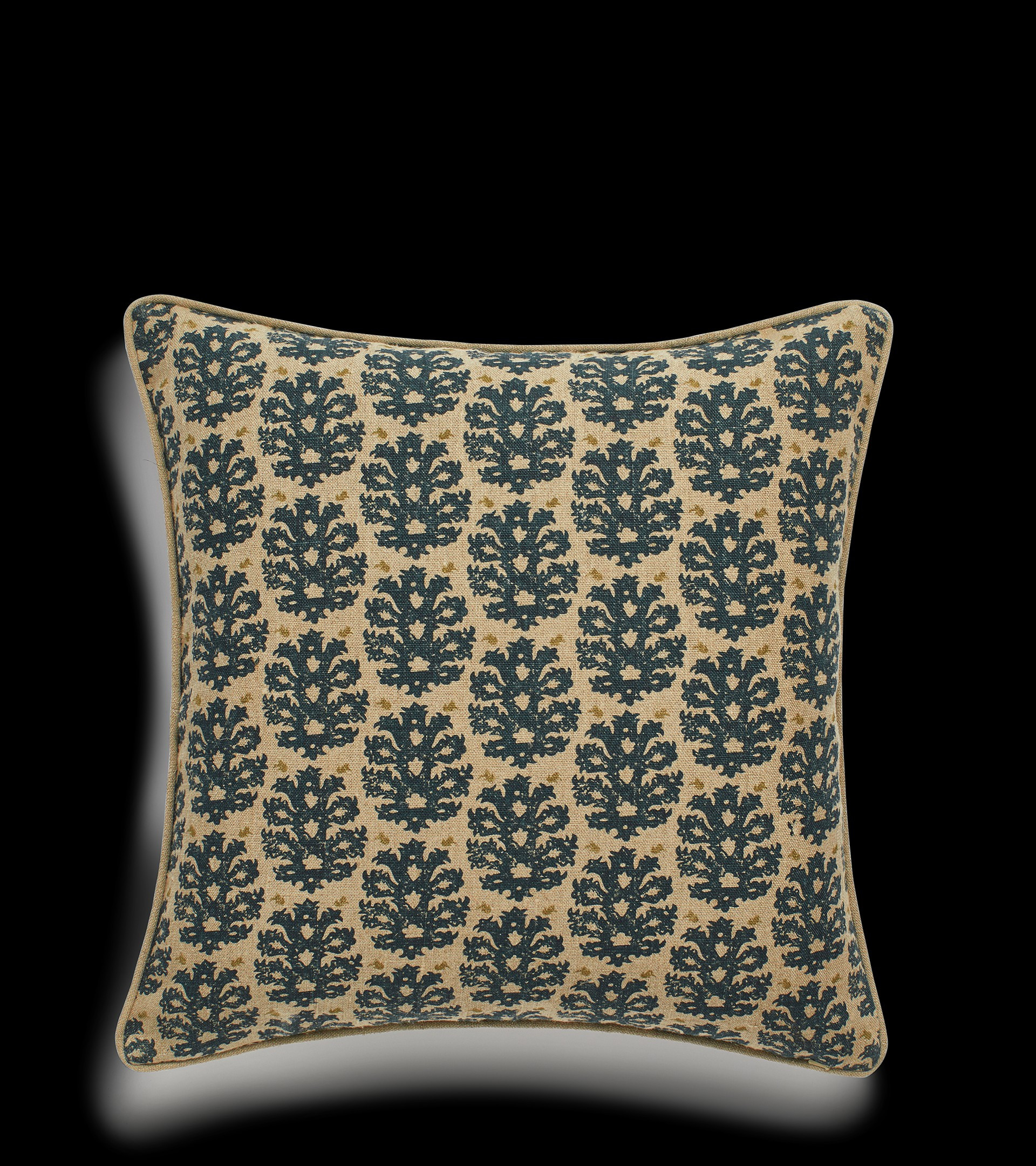 Koralli Pillow Cover - Prussian Blue | OKA US