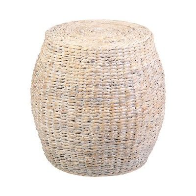 Annie Rattan Side Table Brown - East At Main | Target