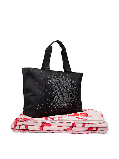 Shine Tote Bag + Cozy Blanket, Multicolored, One Size - Women's Gift Sets - Victoria's Secret | Victoria's Secret (US / CA )
