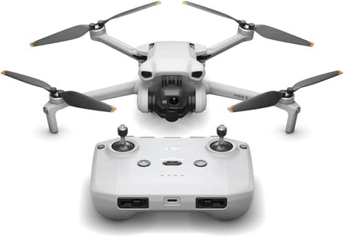 DJI Mini 3, Drones with Camera for Adults 4K, 38-min Flight Time, up to 32800ft (10km) Video Transmission, True Vertical Shooting, GPS Auto Return Integrated, Mini Drone with Camera for Beginners | Amazon (US)