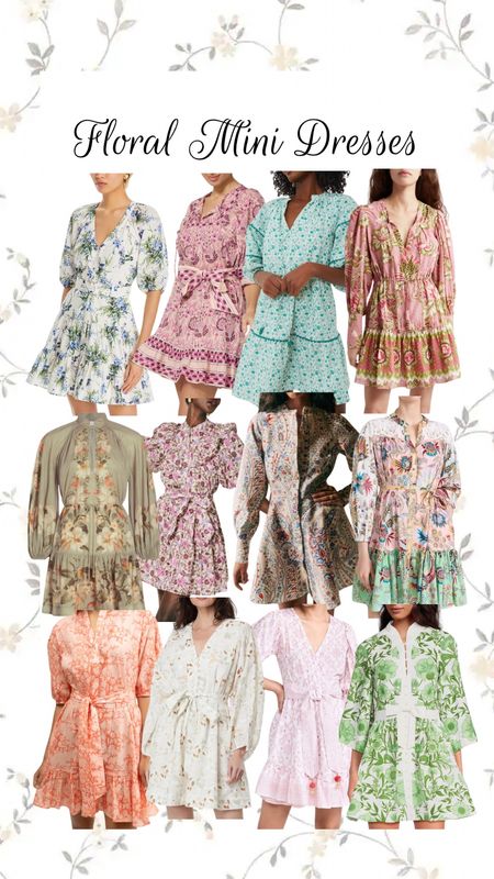 Floral mini dresses. Spring dress. Spring outfit. 
.
.
.
… 

#LTKTravel #LTKStyleTip #LTKSeasonal