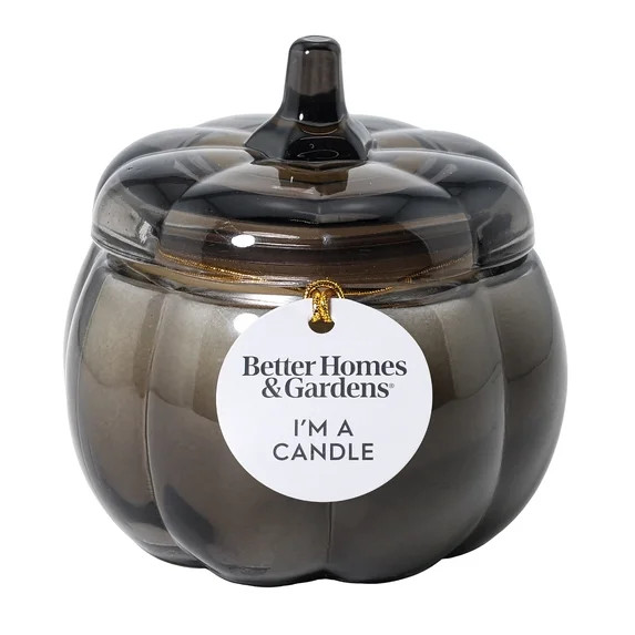 Better Homes & Gardens Brown Butter Pumpkin Scented 1-Wick 5 oz Pumpkin Jar Candle | Walmart (US)