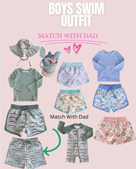 Here are some of my favorite swimsuits for baby boys and kids. You can even match with daddy. I am listing some other fun summer must haves for the backyard too.

Boys swimsuit
Boys swim outfit
Matching swimsuit with dad
Matching swimsuit with dad
Swimsuit for baby boy 
Swimsuit for boy
Swim trunks
Matching father and son swim 

Kids summer favorites
Splash pad
Slip and slide
Wagon for the pool
Wagon for the beach
Camping set for kids
Picnic table 
Pool party
Summer must haves for baby 
Summer must haves 
Water table
Sprinkler for kids
Sprinkler for baby



#LTKmens #LTKbaby #LTKkids
