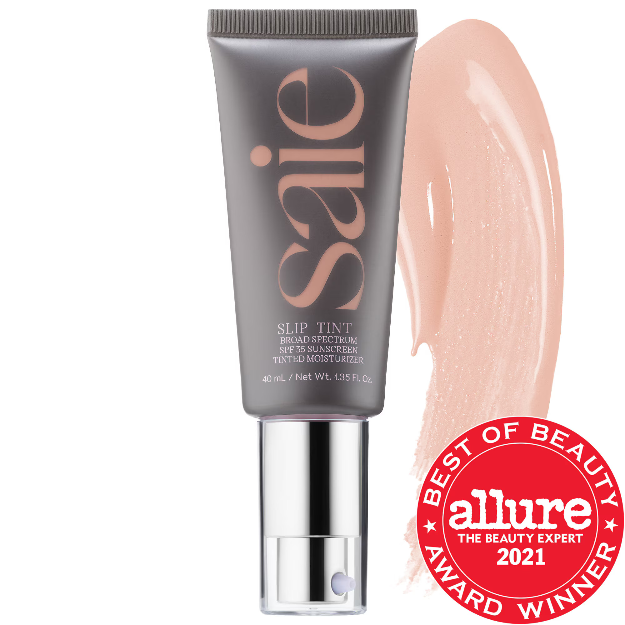 Saie Slip Tint Dewy Tinted Moisturizer SPF 35 Sunscreen One 1.3 oz/ 40 mL | Sephora (US)