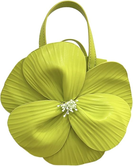 Mini Flower Evening Purse Floral Clutch Purses for Women PU Leather Evening Handbag with Chain We... | Amazon (US)