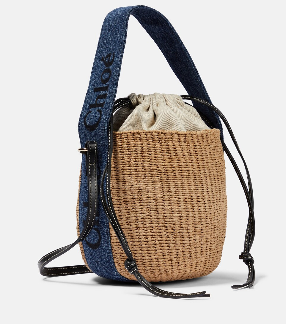 x Mifuko Woody Small denim basket tote | Mytheresa (US/CA)