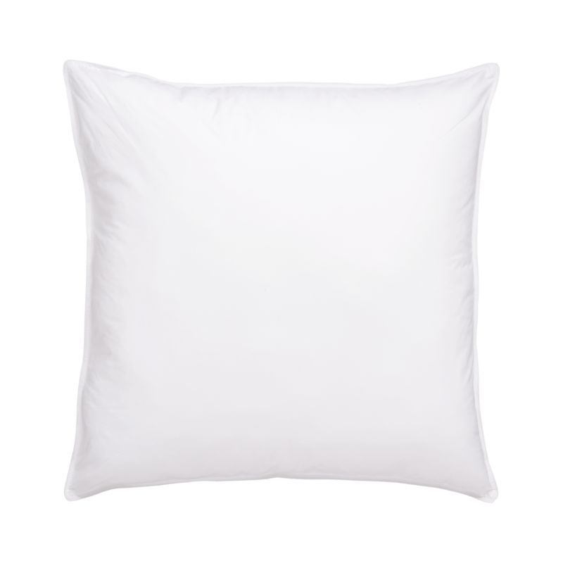 Feather-Down Euro Pillow + Reviews | Crate & Barrel | Crate & Barrel