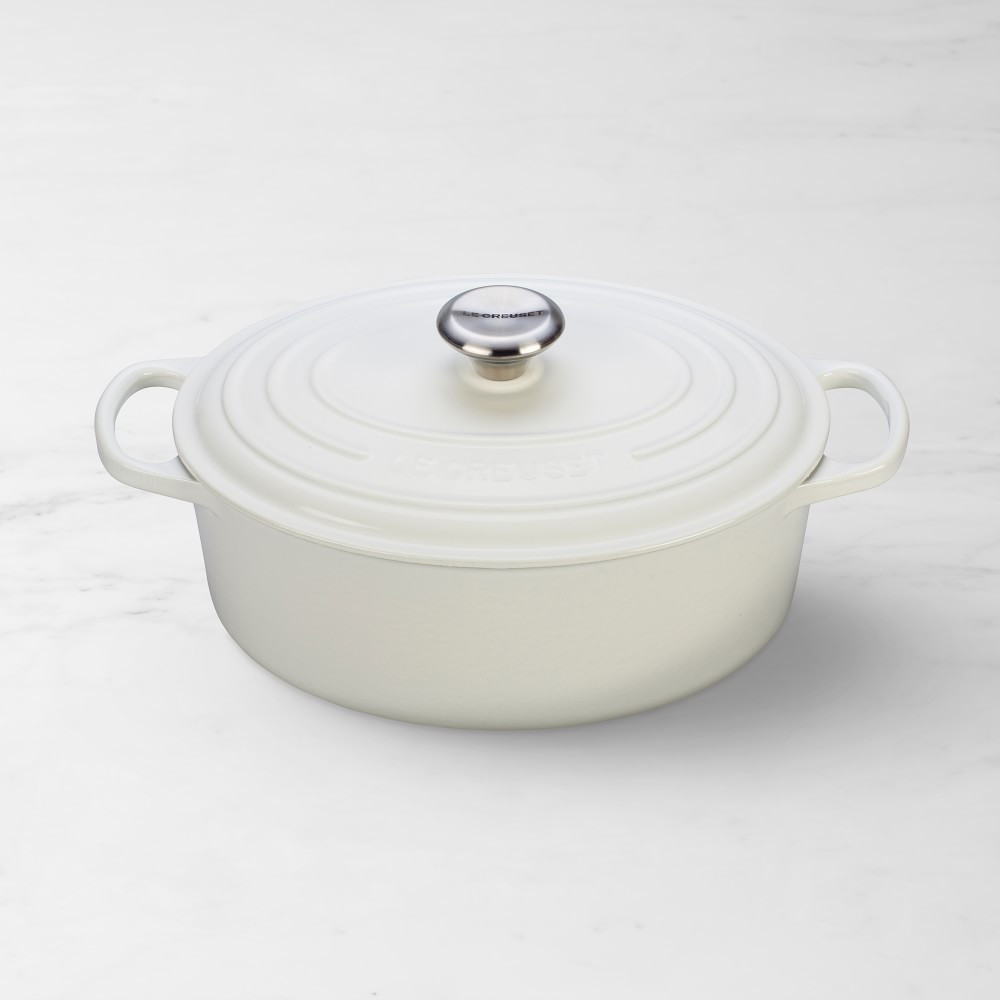 Le Creuset Signature Enameled Cast Iron Oval Dutch Oven | Williams-Sonoma