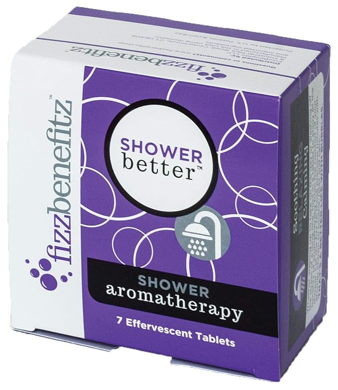 Fizzbenefitz Aromatherapy Shower Bombs - Unwinding Steamer Tablets Release Scents in Warm Water -... | Amazon (US)