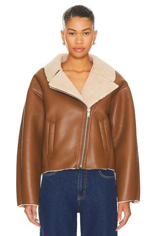Amelia Faux Leather Jacket
                    
                    HEARTLOOM | Revolve Clothing (Global)