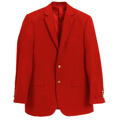 Gioberti Men's Formal Red Blazer Jacket, Size 40 Regular | Target