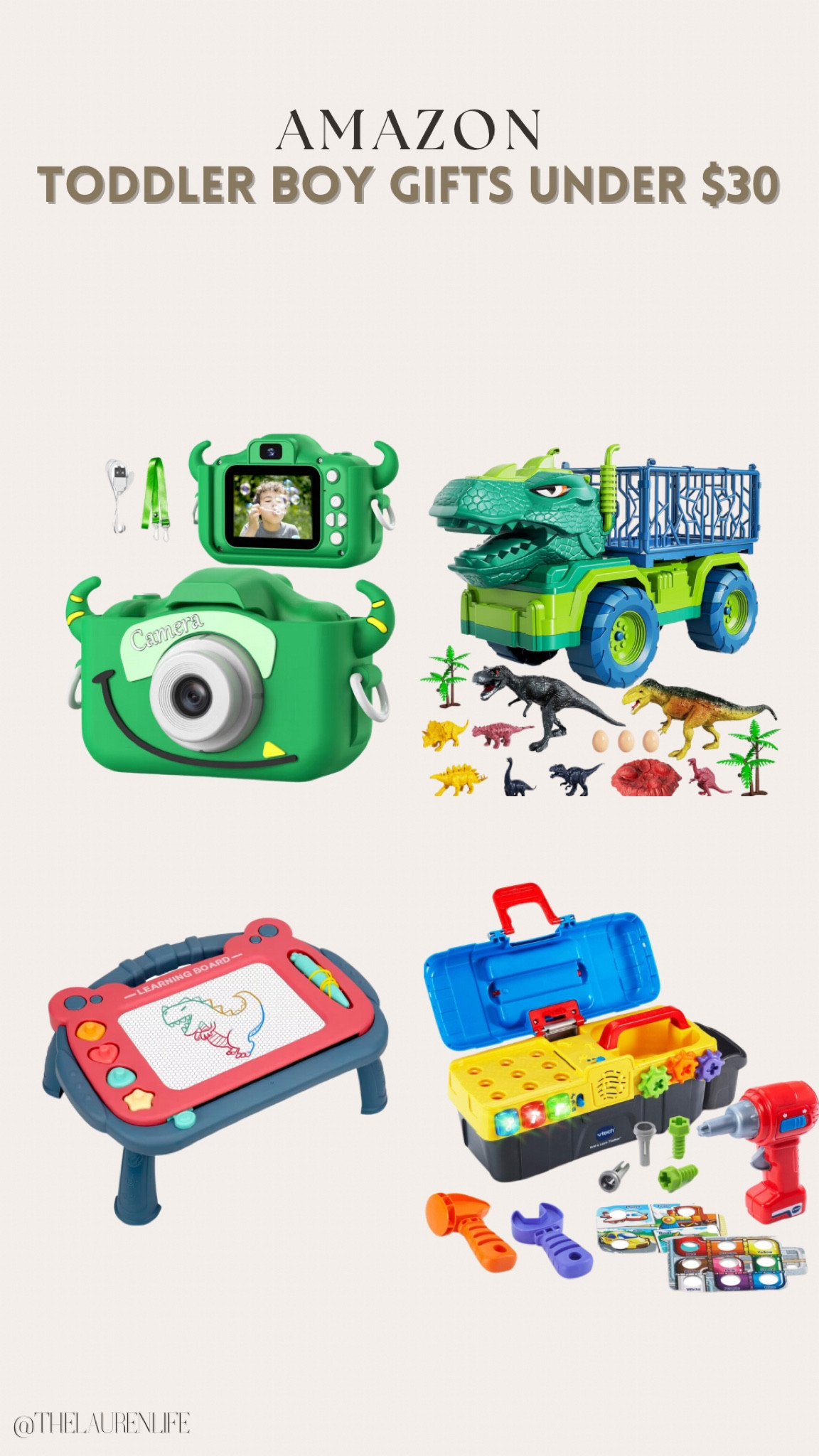 Toddler boy gifts under $30

#toys#toddlerboy

#LTKKids #LTKGiftGuide #LTKHoliday
