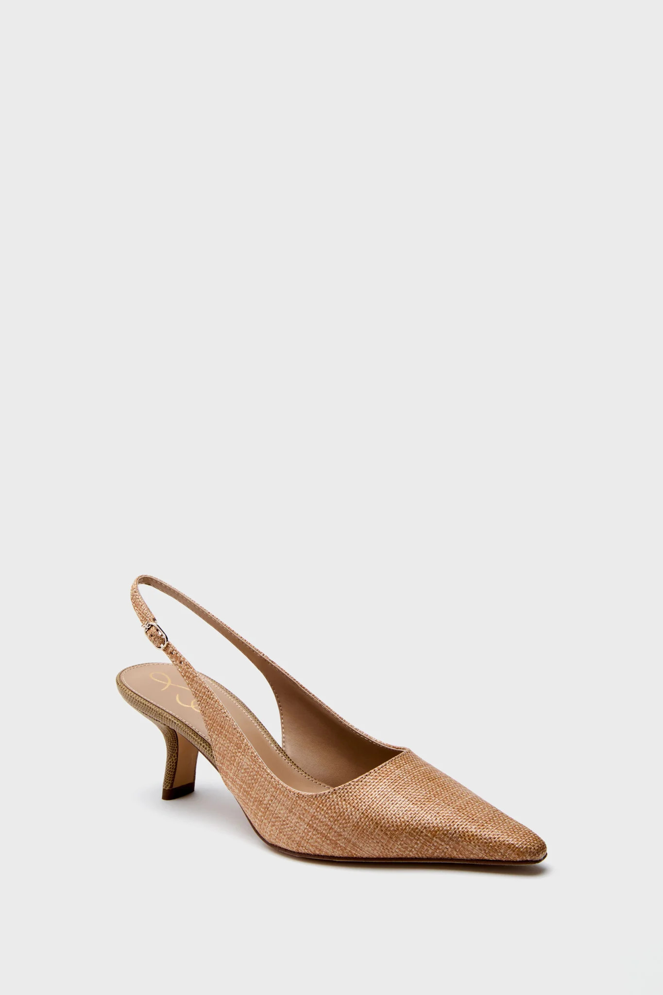 Buff Tan Bianka Sling Back Heels | Tuckernuck (US)