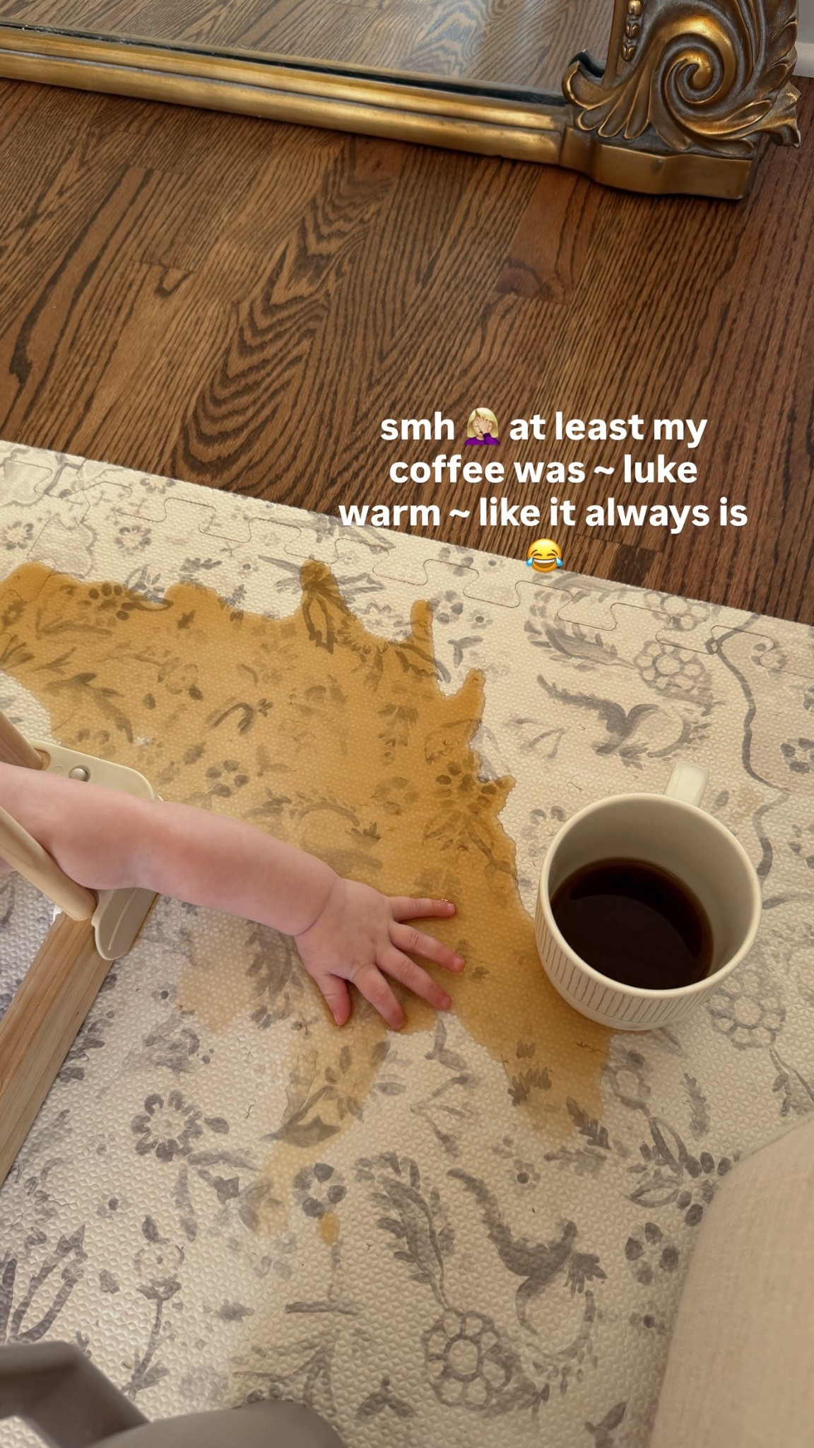 Highly recommend these playmats around your house instead of rugs if you have littles 😂