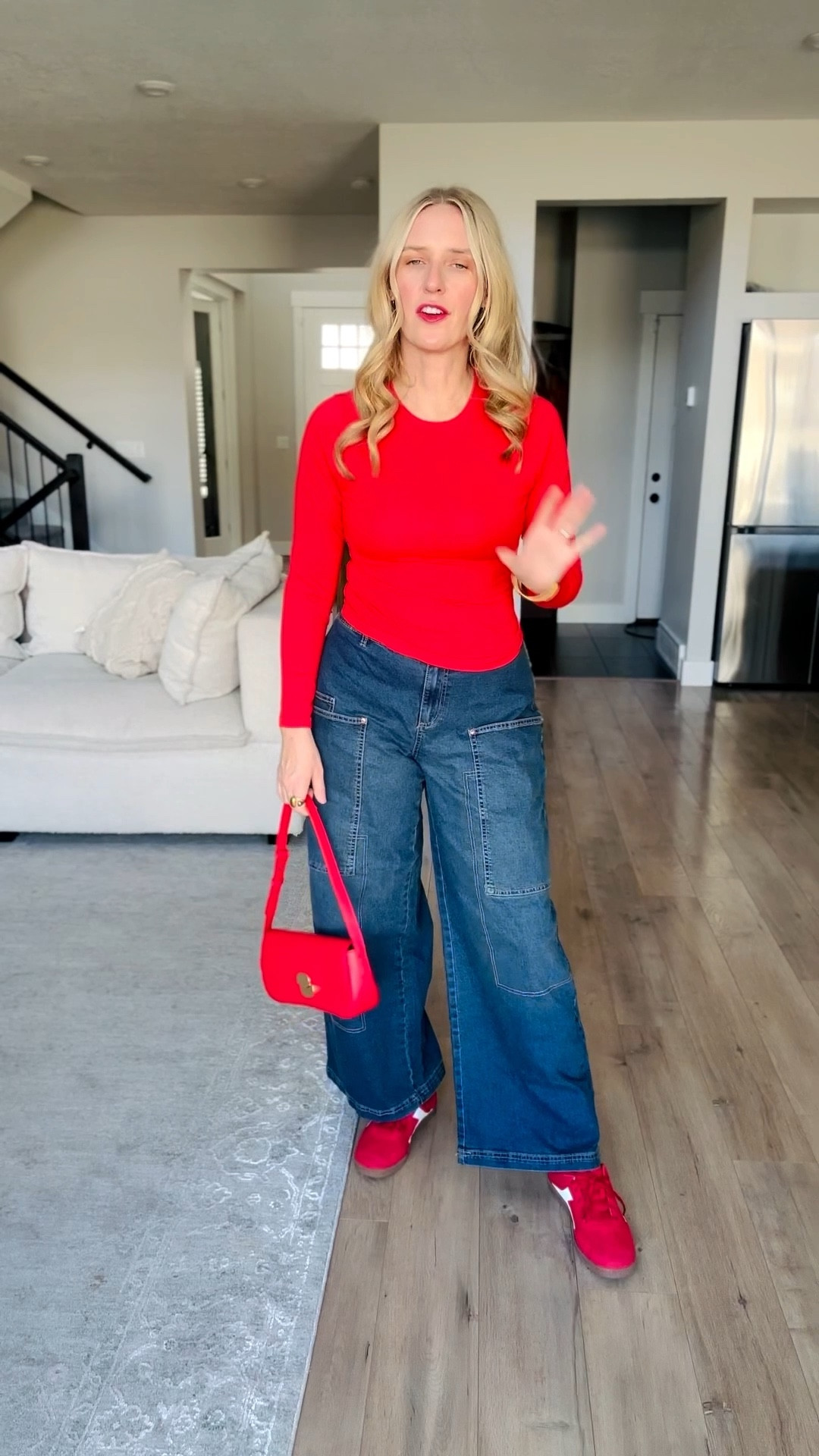 Under $12 Walmart finds 🤍 so many good deals right now and prices this low don’t last long.

✨ Cargo jeans just dropped to $10 — wearing a medium, true to size
✨ $9 long-sleeve red holiday tee — wearing a medium
✨ Sweater top on sale for $10 — wearing a medium
✨ Viral sparkle wide-leg jeans — wearing a small
✨ Classic cable-knit sweater with timeless J.Crew vibes — wearing a medium

These are limited-time rollbacks and sizes are already going quickly.

#affordablefashion #budgetfashion #walmartfashion #walmartstyle #walmartfinds #walmartdeals #walmartrollbacks #lookforless #momstyle #momfashion #everydayoutfits #casualstyle #winteroutfits #falloutfits #budgetfriendly #affordablestyle #walmarthaul #walmarttryon #ltkunder50 #ltkunder25 #ltkfinds #ltkfashion


#LTKTall #LTKSaleAlert #LTKFindsUnder50