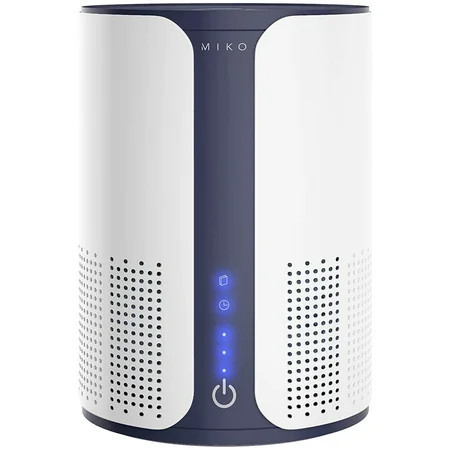 Miko Ibuki Home Air Purifier with Multiple Speeds Timer True HEPA Filter, Wildfire Smoke, Allergens, Odors 925 SQFT Coverage | Walmart (US)