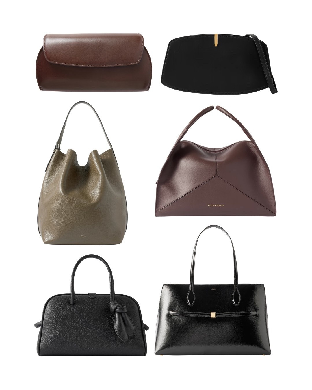 If you've been waiting for a sign to finally get that designer bag — this is it. Six of the most beautiful leather bags on sale at Net-a-Porter right now. Brown, black, olive, burgundy. Every single one is a forever bag.

designer bags on sale, net-a-porter bag sale, quiet luxury handbag, Victoria Beckham bag, structured leather bag, minimalist designer bag, black leather tote

#LTKSaleAlert #LTKOver40 #LTKootd
