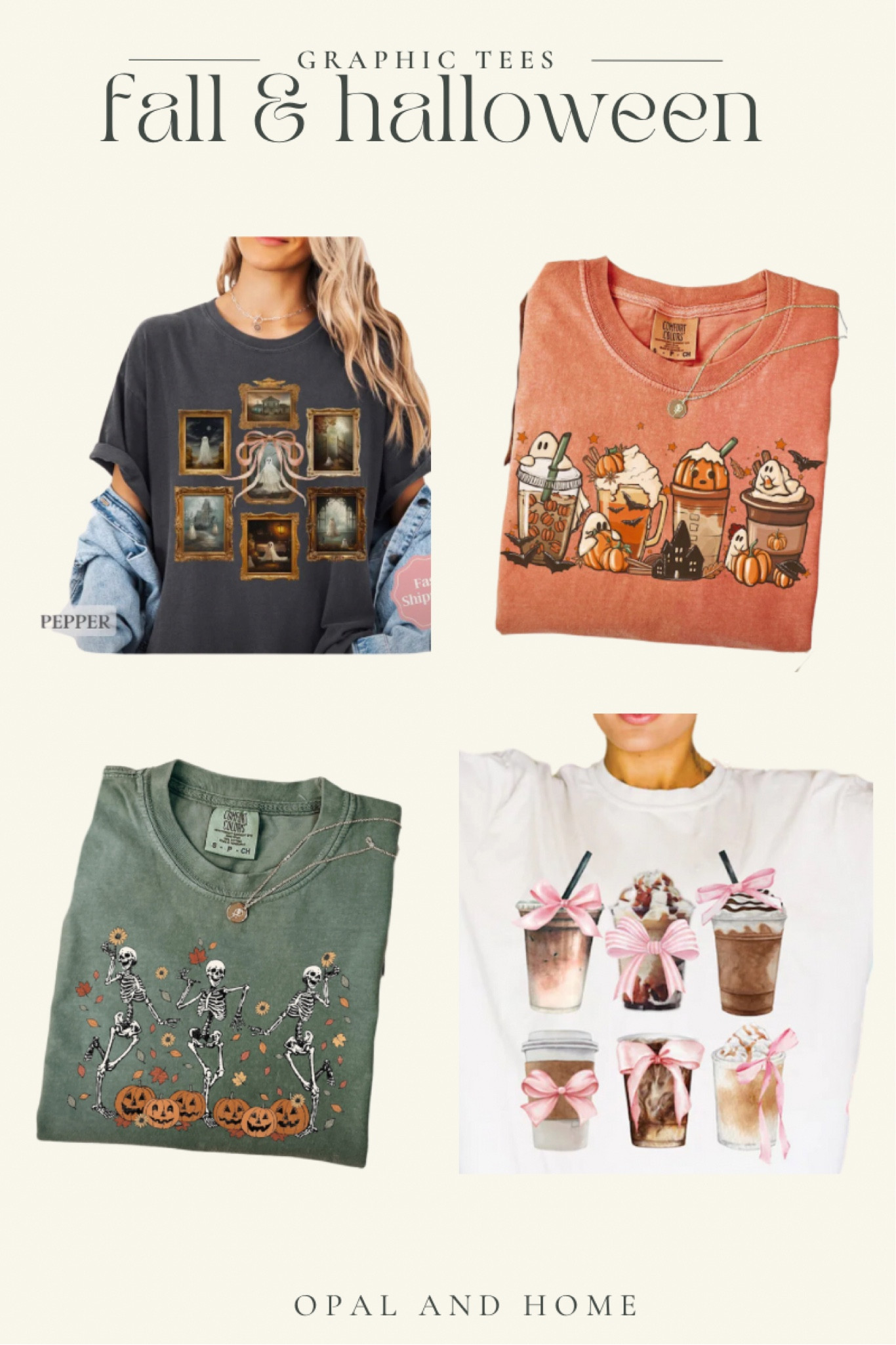 Fall graphic tees 
Comfort colors
Oversized tees
Coffee shirt

#LTKStyleTip #LTKSeasonal #LTKFallSale