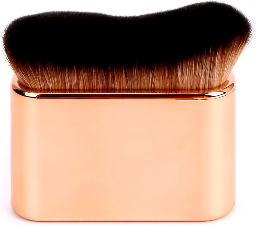 Self Tan Brush By Yoseng - Self Tanning Brush Applicator- Kabuki Brush for Body, Rose Gold Founda... | Amazon (US)