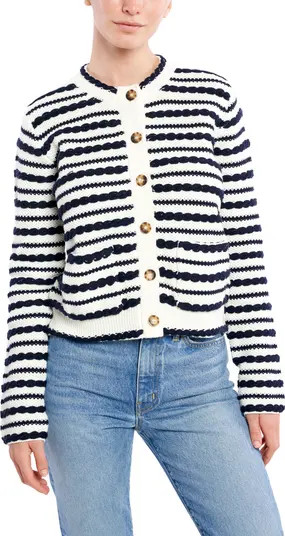 Braid Stripe Cardigan | Nordstrom
