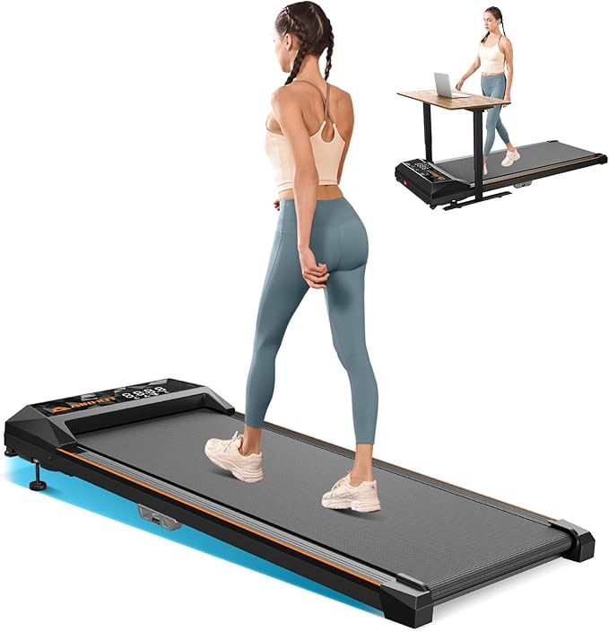 Walking Pad with Incline, Under Desk Treadmill, Portable Treadmills for Home Office, 4 in 1 Walki... | Amazon (US)