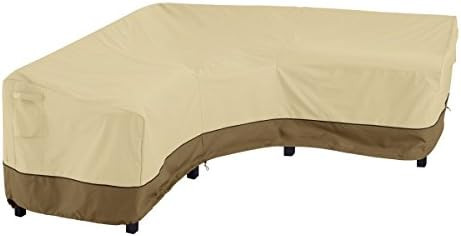 Classic Accessories Veranda V-Shaped Sectional Sofa Cover, Large | Amazon (US)