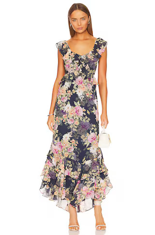 Yumi Kim Marzena Maxi Dress in New Day Slate from Revolve.com | Revolve Clothing (Global)