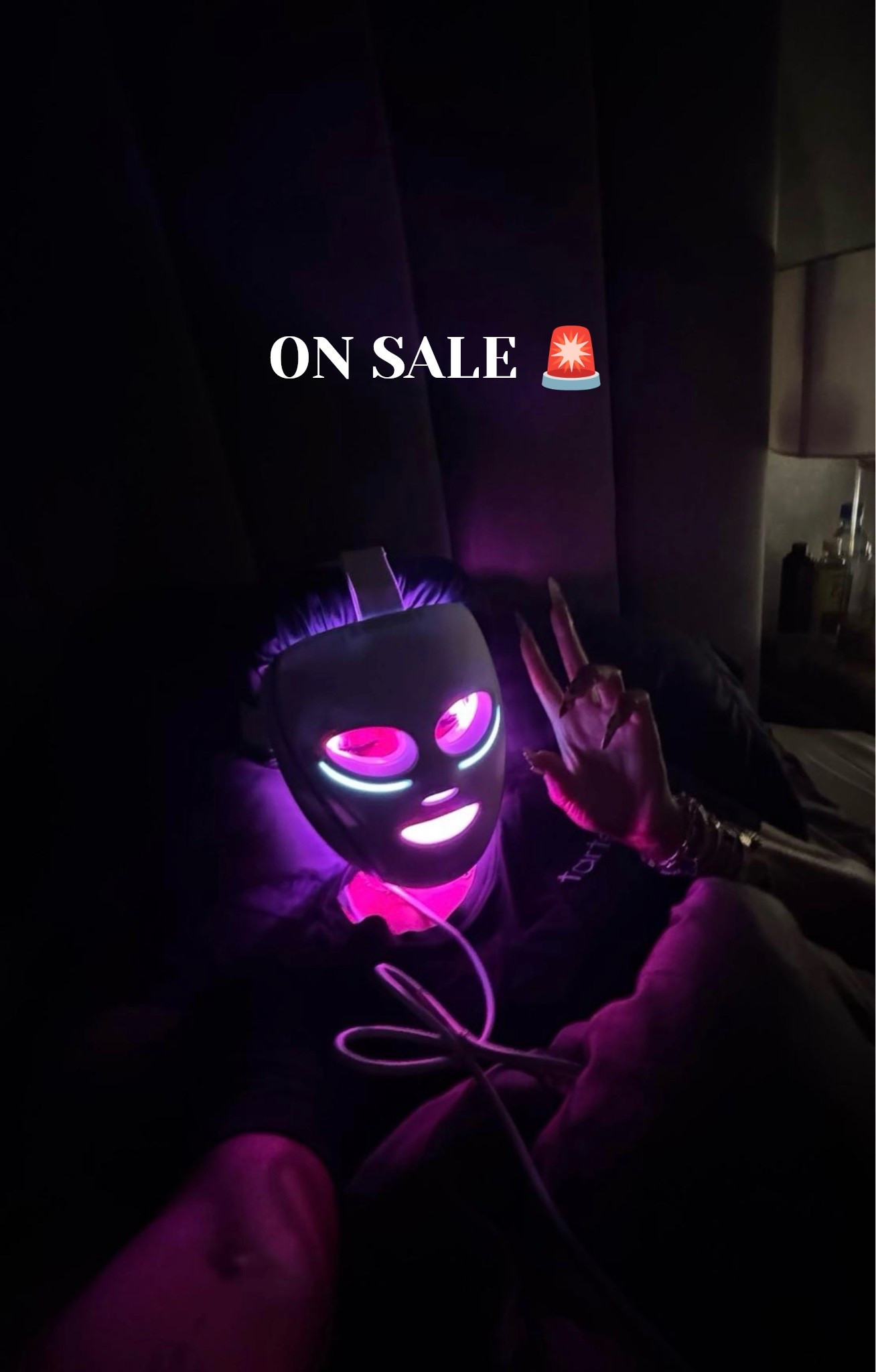 Cryoglow face mask has been a great addition to my nighttime skincare routine & is currently on sale! Perfect gift for holidays!