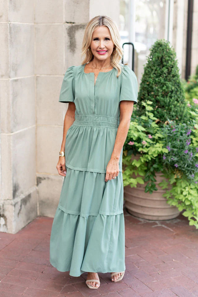 Olivia Dress- Olive | Avara