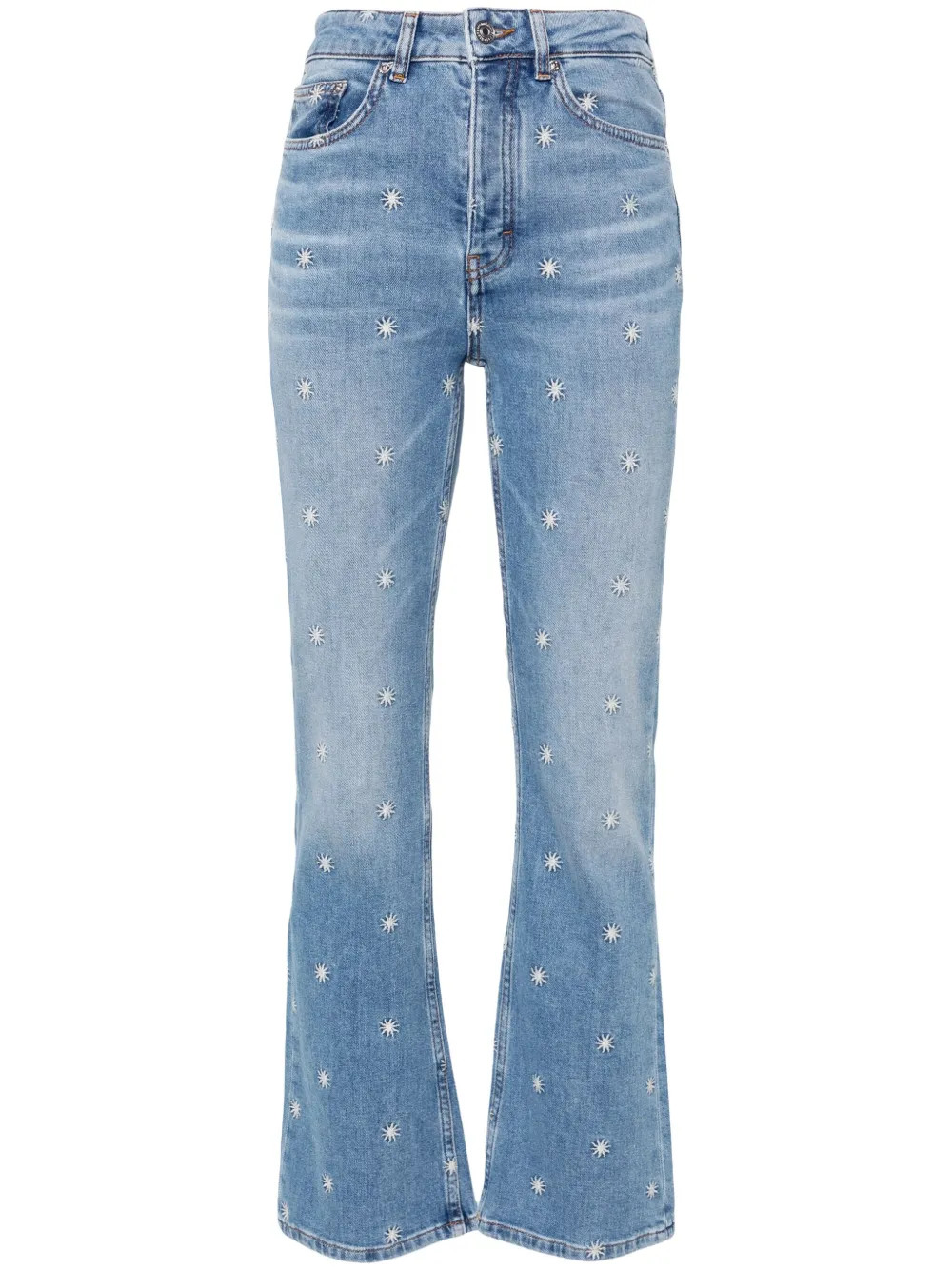 mid-rise flared jeans | Farfetch Global