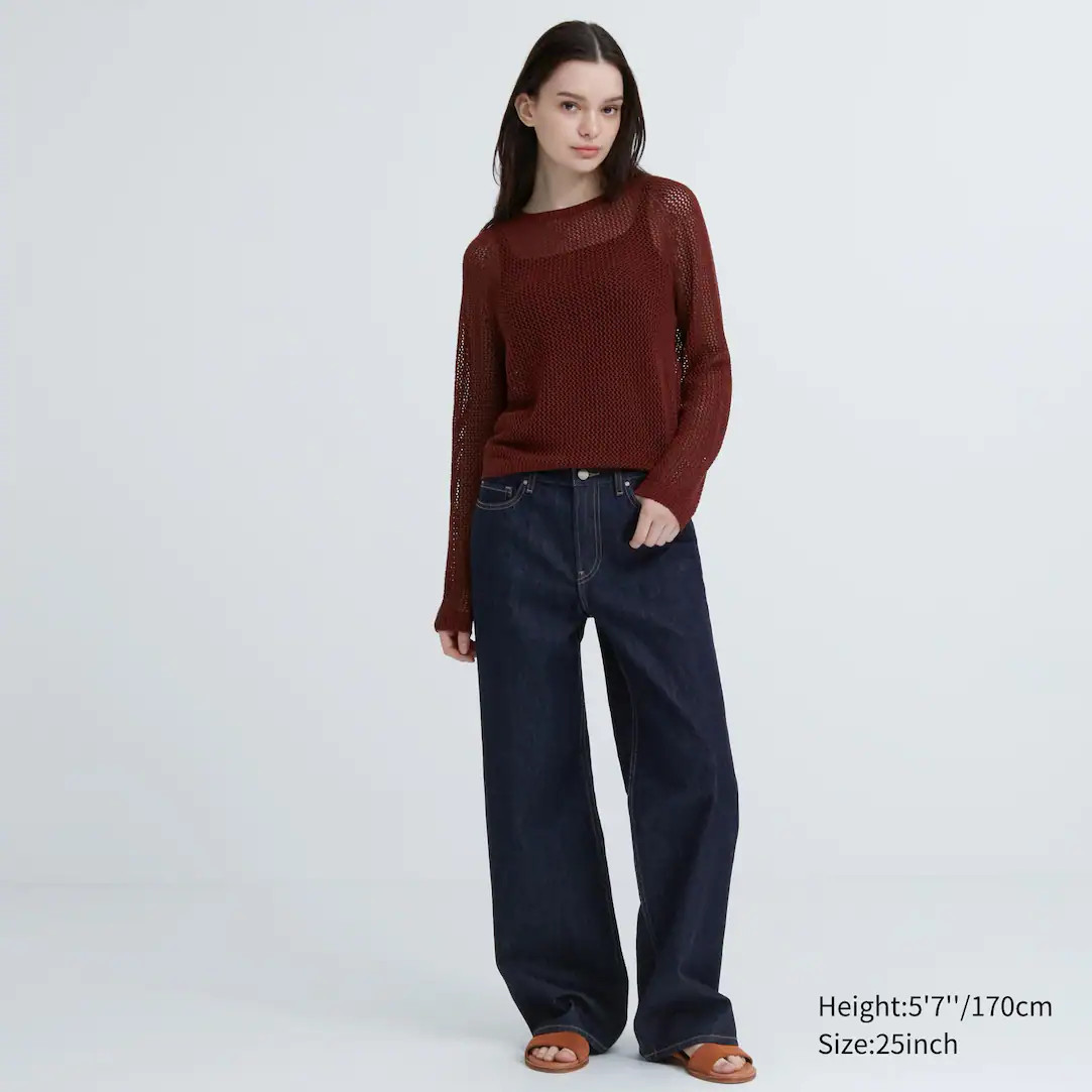 LOW RISE BAGGY FIT JEANS | UNIQLO (UK)