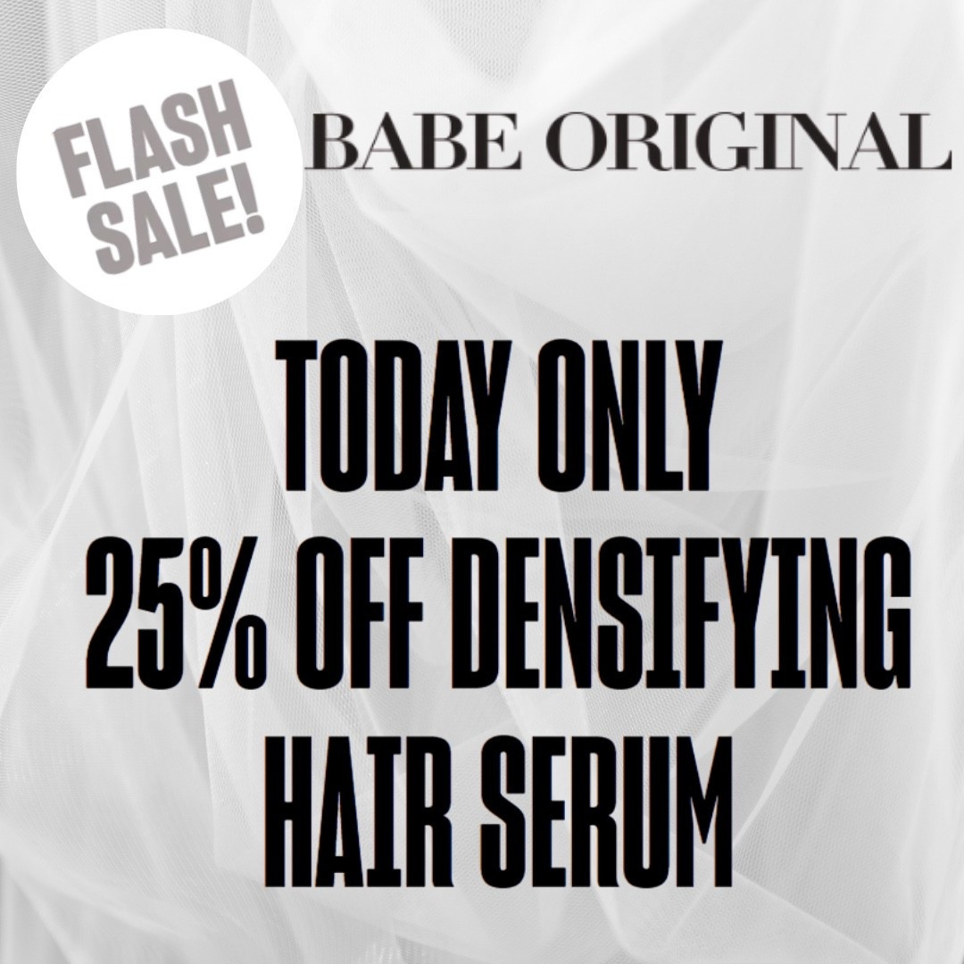 Flash sale on hair serum!

#LTKSaleAlert #LTKBeauty