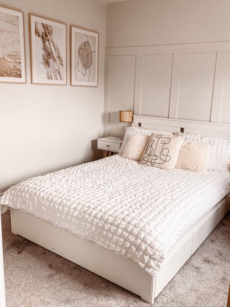 The perfect easy maintenance, no ironing needed, seersucker duvet cover set 😍 Essential in our minimalist home 

#LTKfamily #LTKhome